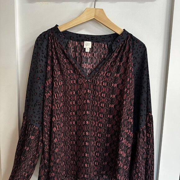 Roan & Ryan Annabelle V Neck Blouse XL - Picture 6 of 7